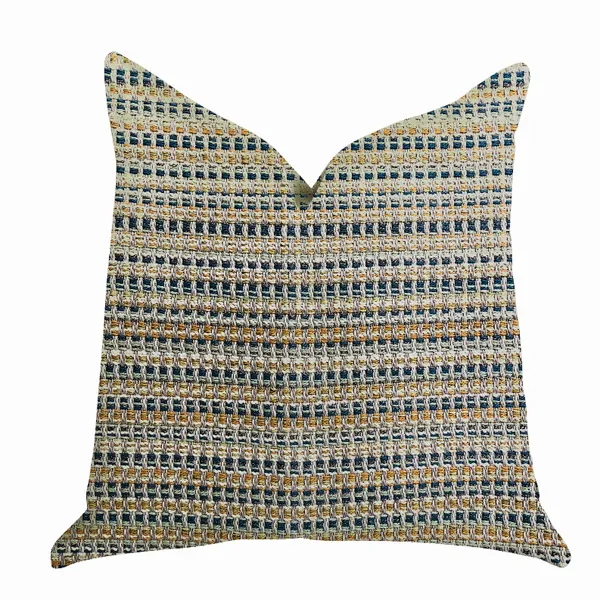 Plutus PBRA1316-1818-DP Plutus Peyton Braid Luxury Throw Pillow