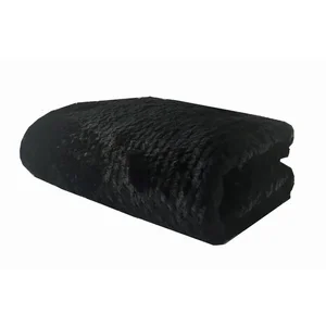 PBSF1447-8090-TC | Plutus Brands Luxury Black Mink Faux Fur