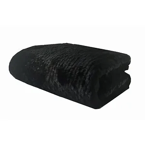 PBSF1447-6084-TC | Plutus Brands Luxury Black Mink Faux Fur