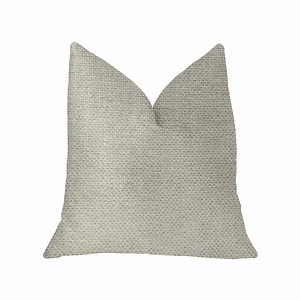 PBKR1917-2030-DP | Plutus Brands Luxury White Throw Pillow