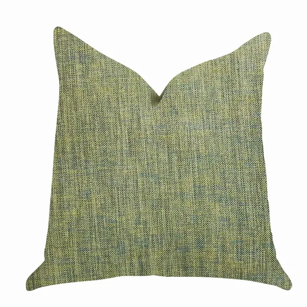 Plutus PBRA1401-2036-DP Plutus Mango Bliss Luxury Throw Pillow In Gree