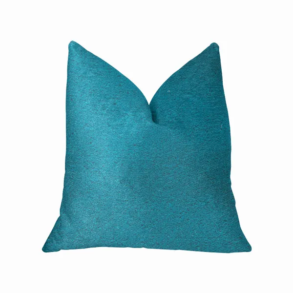 Plutus PBKR1911-1818-DP Plutus Aquamarine Velvet Turquoise Luxury Thro