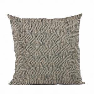 Plutus PBRA2467-2626-DP Plutus Blue Gem Plaid Luxury Throw Pillow