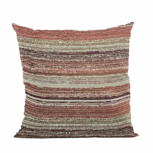 Plutus PBRA2429-2424-DP Plutus Multi-color  Stripe Luxury Throw Pillow