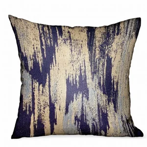 PBDUO117-1818-DP | Plutus Brands Plutus Ocean Ikat Blue