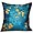 PBRA2344-1818-DP | Plutus Brands Elegant Blue Floral Luxury