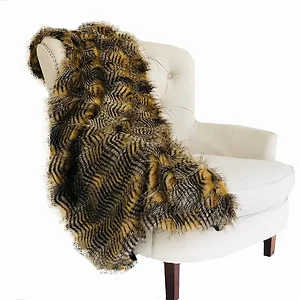 PBEZ1779-80x110T | Plutus Brands Luxury Mocha Faux Fur