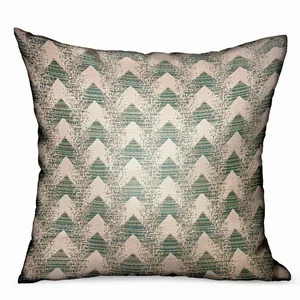 PBDUO108-2424-DP | Plutus Brands Luxury Sea Green Chevron