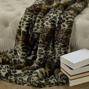 PBEZ1778-4860-TC | Plutus Brands Luxury Wild Leo Faux Fur