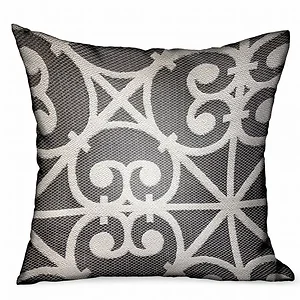 PBDUO106-2424-DP | Plutus Brands Luxury Gray Chevron Throw