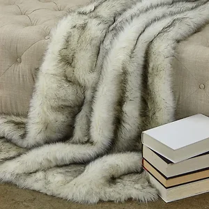PBEZ1777-8090-TC | Plutus Brands Luxury Polar Bear Faux Fur