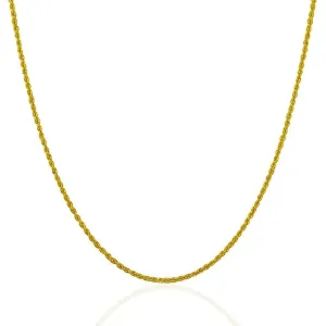 Unbranded 99048-20 14k Yellow Gold Solid Rope Chain 1.25mm Size: 20''