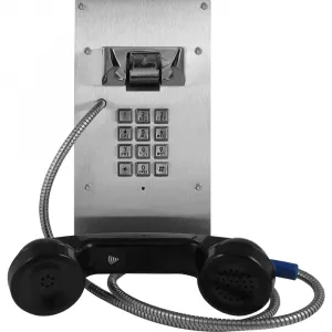 Viking VK-K-1900-8-IP Vandal Resistant Voip Stainless Steel Panel Phon