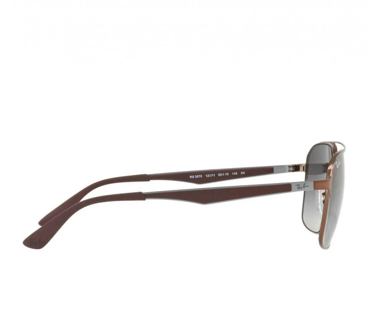 Ray RB3570-121/11 Ray-ban Rb3570-12111 Active Brown Square Grey Gradie