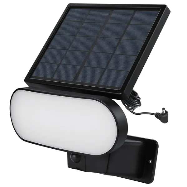 Wasserstein RINGSOFLDLIGBLKUS 2-in-1 Floodlight And Solar Panel Charge