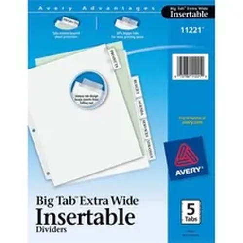 AVE 11221 | Avery Dennison Avery® Big Tab Extra-Wide