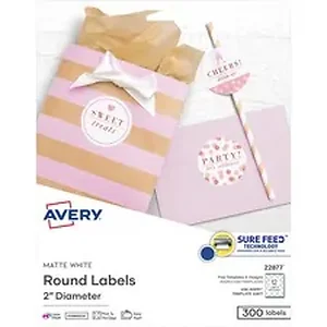AVE 22877 | Avery Dennison Avery® Easy Peel Labels -Sure