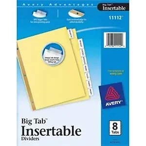 AVE 11112 | Avery Dennison Avery® Big Tab Insertable