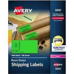 05976 | Avery Dennison Avery® High Visibility Neon