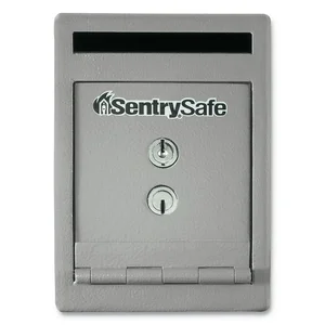 UC025K | Sentry Silver Safe Deposit Box - 0.23 Cu Ft Secure