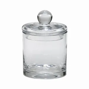 Creative 60517 Lead-free Crystal Covered Biscuit Barrel, 6.5