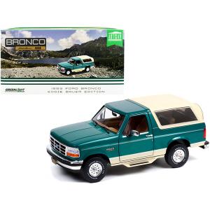 Greenlight 19094 1993 Ford Bronco Eddie Bauer 118 Diecast Model - Gree