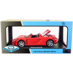 724242 | Optimum Diecast Porsche Carrera GT Convertible Red
