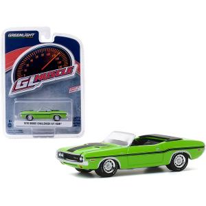 Greenlight 13270D 1970 Dodge Challenger Rt Hemi Convertible Sublime Gr