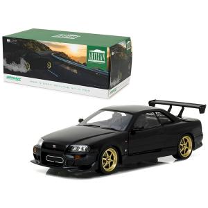 Greenlight 19030 1999 Nissan Skyline Gt-r (r34) Black Diecast Model Ca