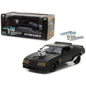 Greenlight 84051 1973 Ford Falcon Xb Black Interceptor Diecast Model 1