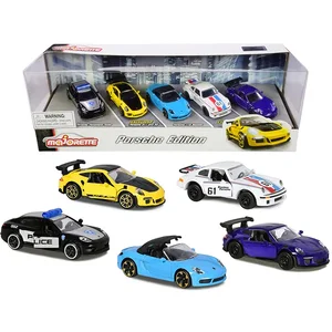 212053171 | Majorette Porsche 5-Piece Diecast Model Cars