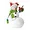 81139DS | Melrose International Charming Snowman with