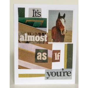 Barnes SQ2235501 It's Almost As If You're Greeting Card (pack Of 6)