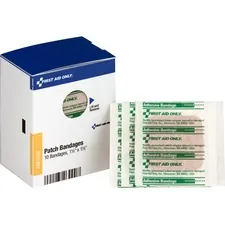 First FAO FAE3000 First Aid Only Patch Bandages - 1.50 X 1.50 - 10box 