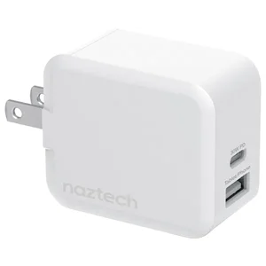 Naztech 30W USBC WALL CHRGR WHT