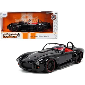 32704 | Jada Toys 1965 Shelby Cobra 427 S/C Black Diecast