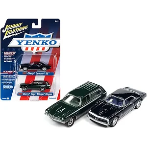 JLPK014-JLSP170A | Johnny Lightning 1967 Camaro SS & 1972