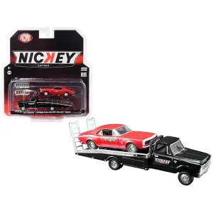 Greenlight 51270 1967 Chevrolet C-30 Ramp Truck Black With 1967 Chevro