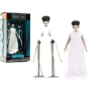 Jada 31960 The Bride Of Frankenstein 6 Moveable Figurine With Chains A