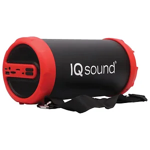 IQ-1606BT-RED | Supersonic 3IN PRTBL BT SPKR RED