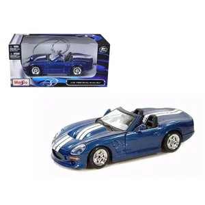 Maisto 1999 Shelby Series 1 Blue 1/24 Diecast Model Car by