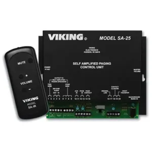 Viking VK-SA-25 Viking Vk-sa-25 Paging System With Remote Control