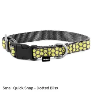 Petsafe FIN-QSC-S-3/4-D Fido Finery Quick Snap Collar (small, Dotted B