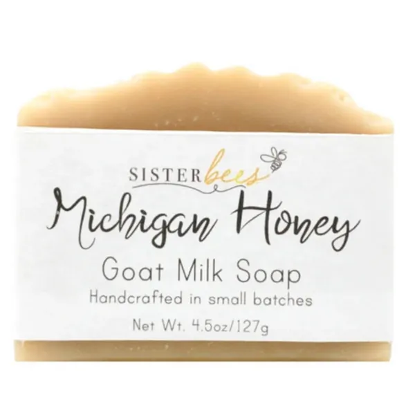 Sister 87-633696824539 Michigan Honey Goat's Milk Soap (4.5oz)