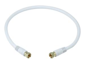 Monoprice 5360 Rg6 Coax Cable W F Type 1.5ft - White