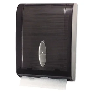 56650A | Georgia Pacific Black Combi-Fold Towel Dispenser