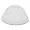 Pactiv Corporation Clear Dome Lids for Cold Cups, 12-20 Oz,