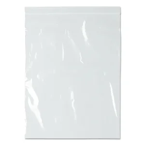 MGP MGZ4P1215 | Itw Dymon Clear Resealable Zip Bags, 4 Mil,