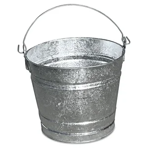 Magnolia Brush 10 Quart Galvanized Steel Water Pail