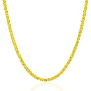 Unbranded 97573-20 14k Yellow Gold 3.3mm Light Weight Wheat Chain Size